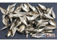 Чешуйки CR145 Гробик, 15 х 6 мм., никель, 100 шт.